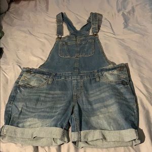 Denim Shorts Overall